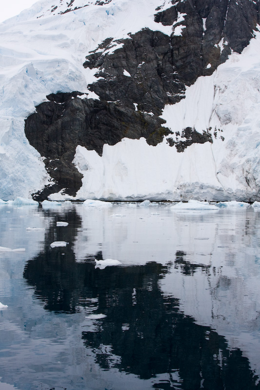 Reflection Of Mountainside